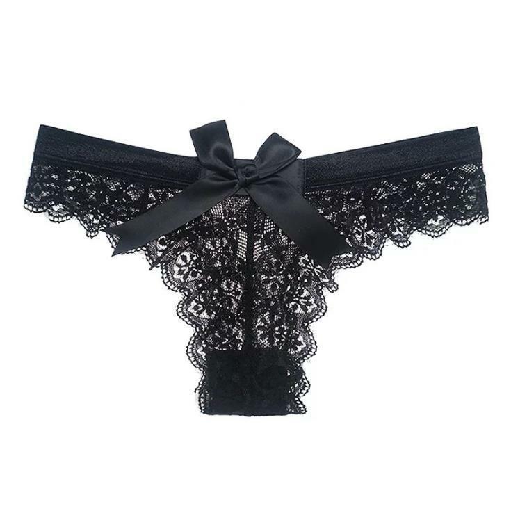 Women Sexy G-string Lingerie Thongs Panties Briefs Underwear Knickers Black E Unbranded - фотография #3