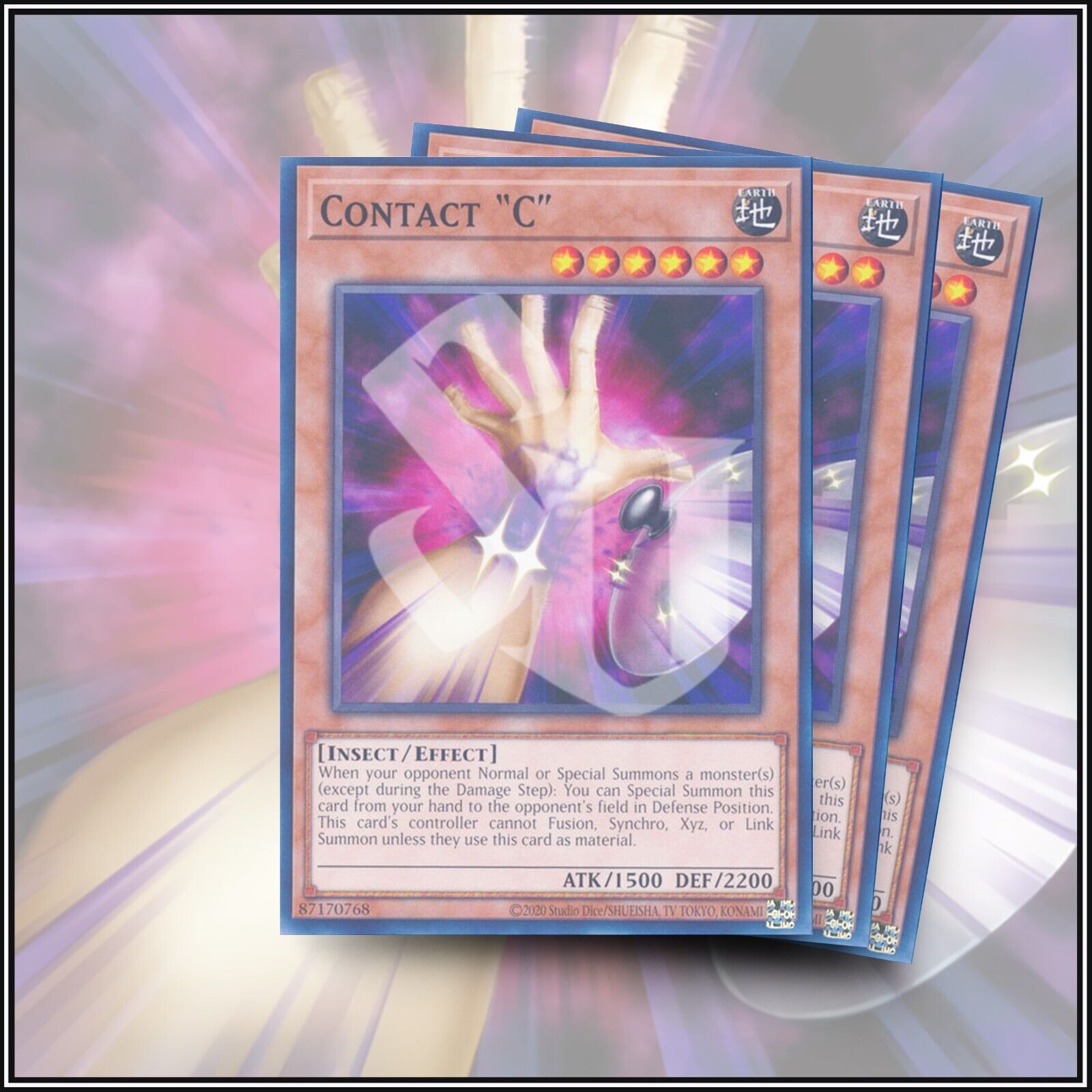 YuGiOh CONTACT "C" x3 | SDCB-EN013 Common Legend of the Crystal Beast *HOT* 💎 Без бренда