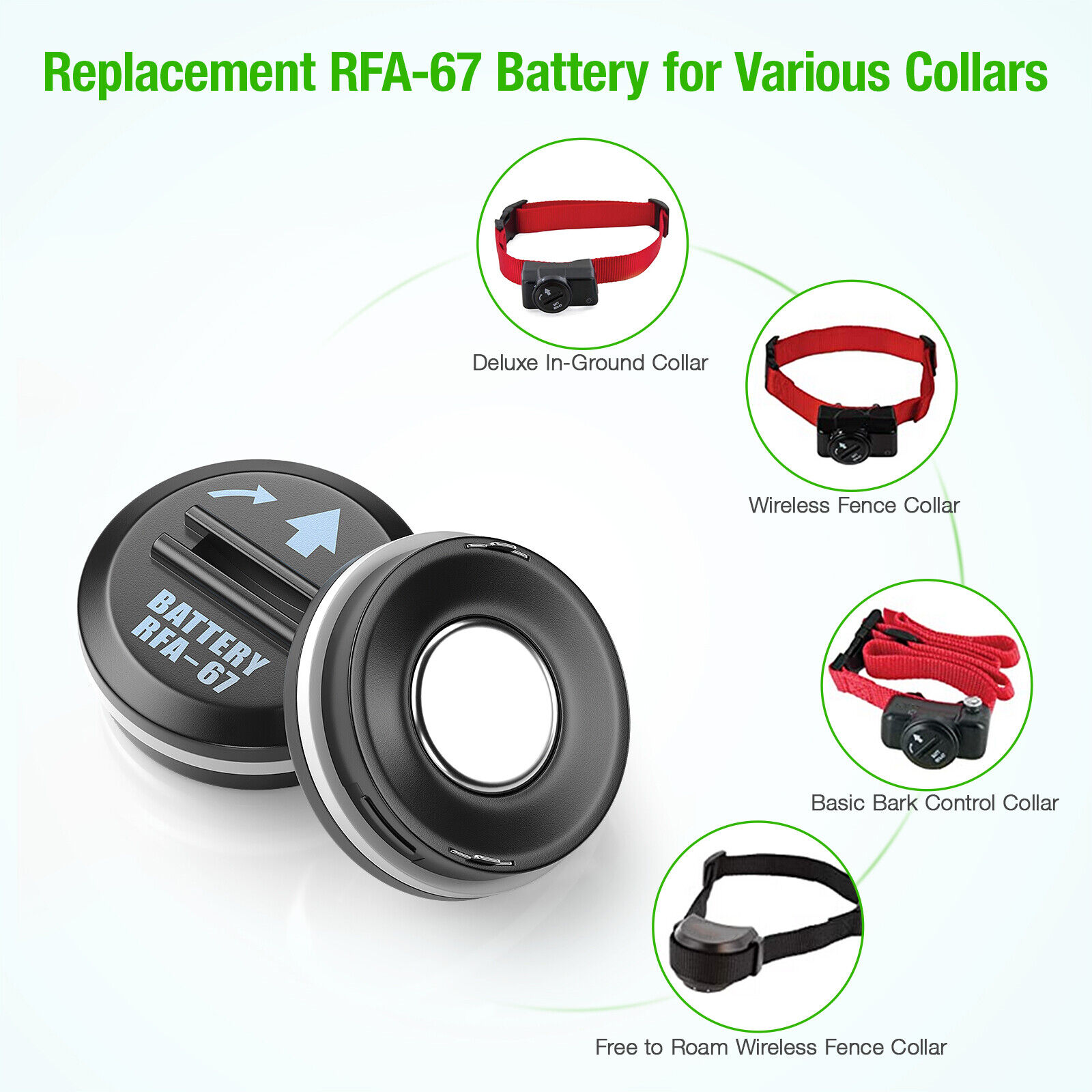 10x  6V Batteries For PetSafe RFA-67 6Volt Pet Collar Battery Fence Bark Collar EBL TB-RF67 - фотография #4