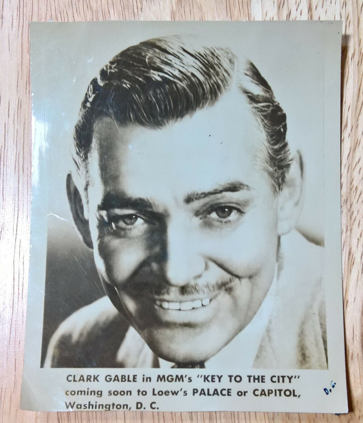 Clark Gable Gone With The Wind LOT Photo, Post Cards & Playing Cards in Tin LOOK Без бренда - фотография #3