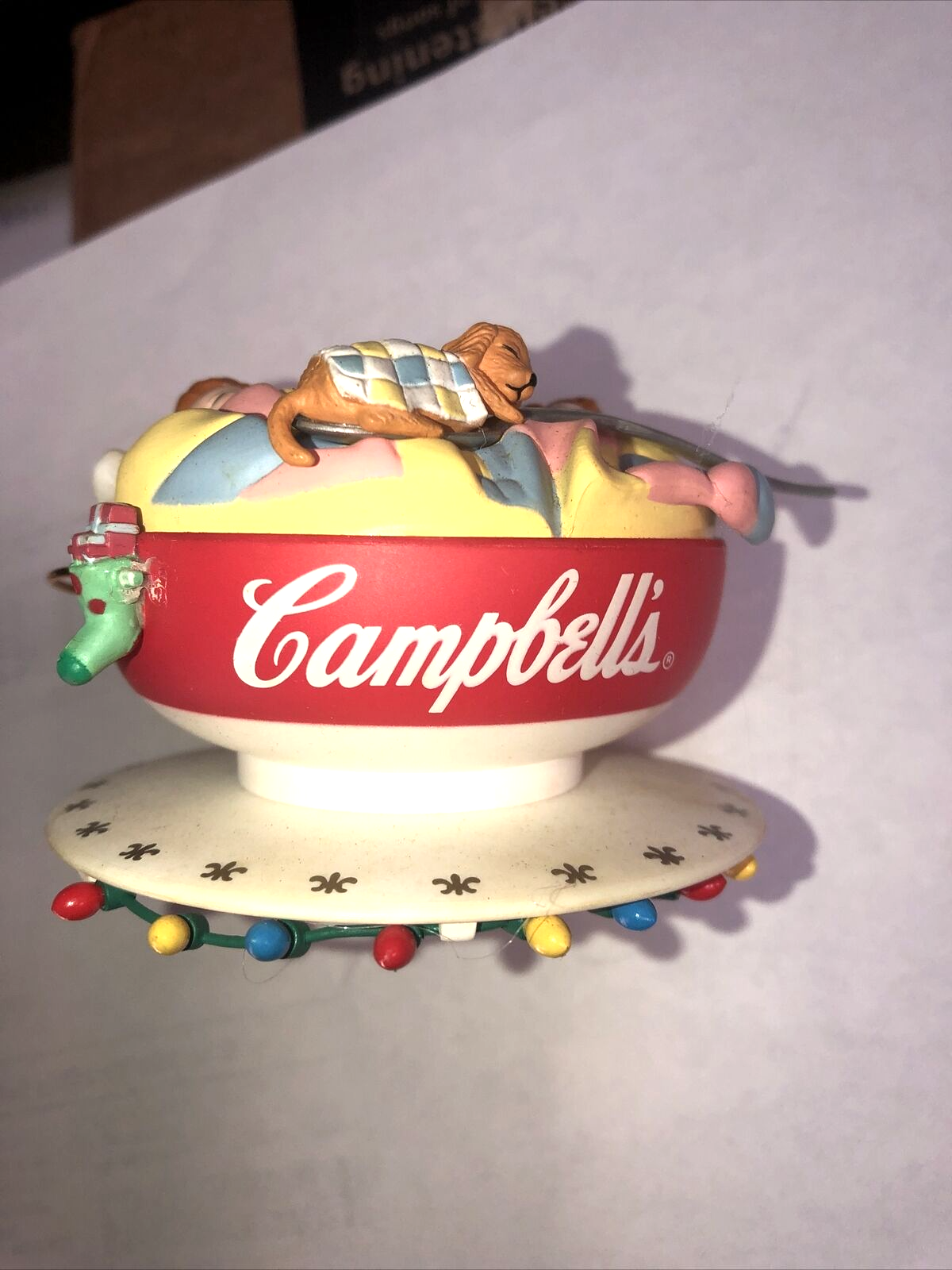 Christmas Ornament Campbell's Soup Kids Children 1993 Campbell's Soup Kids