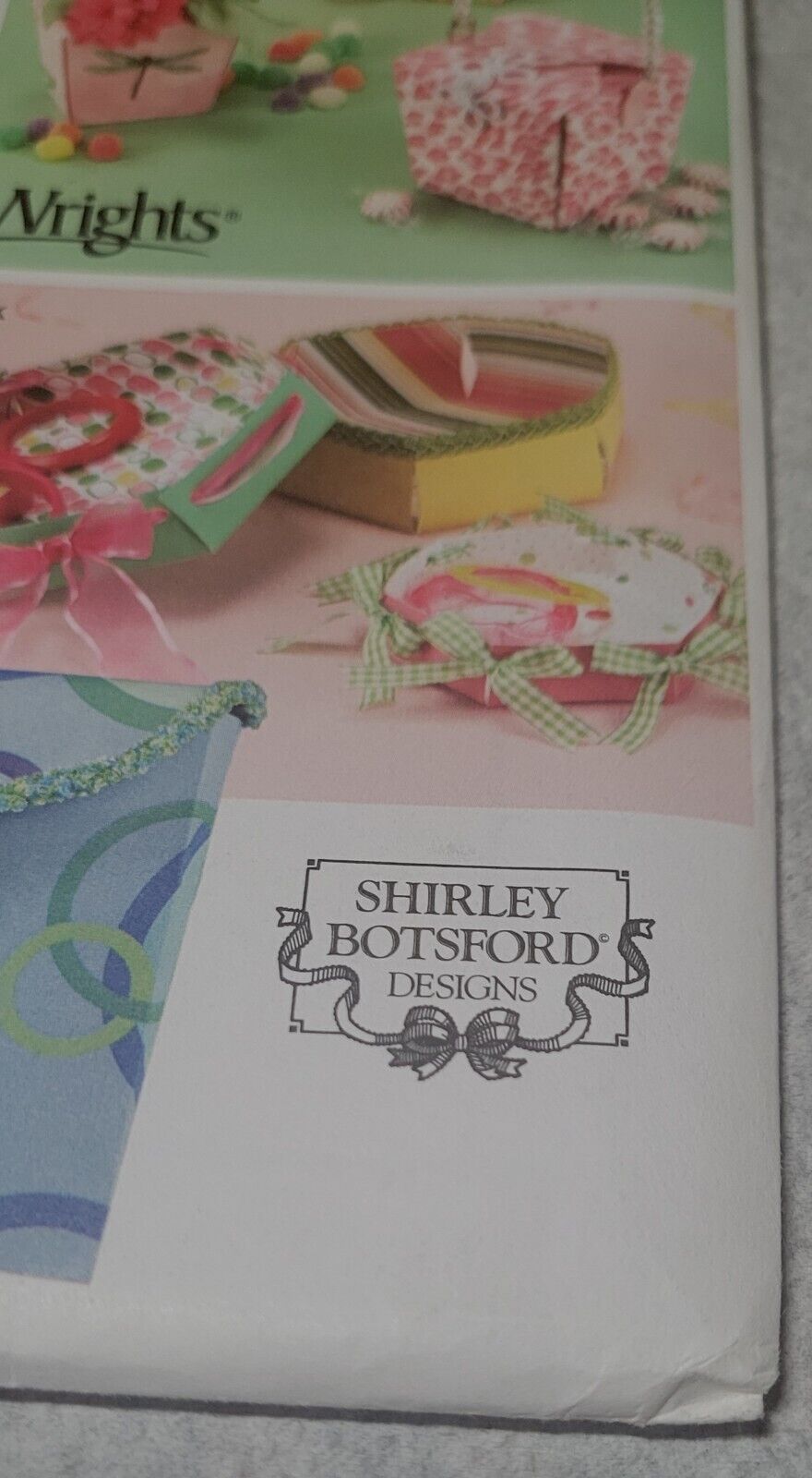 PATTERN Sewing Simplicity 4320 11 Fabric Gift Boxes '05 Shirley Botsford Designs Simplicity - фотография #5