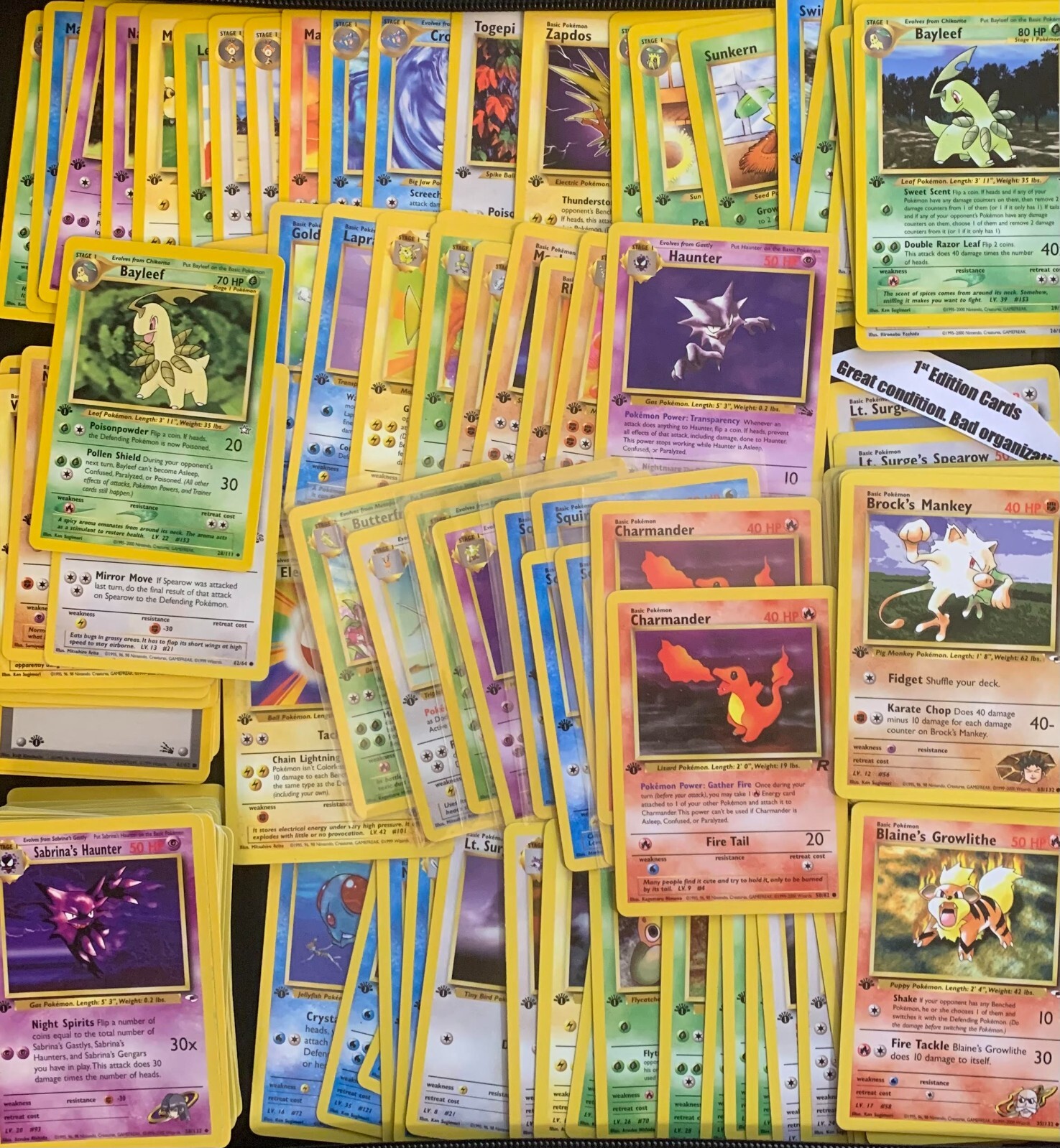 1st Edition ~ Old Pokemon Cards ~ 100% Vintage Pack - ONLY WOTC Без бренда - фотография #2