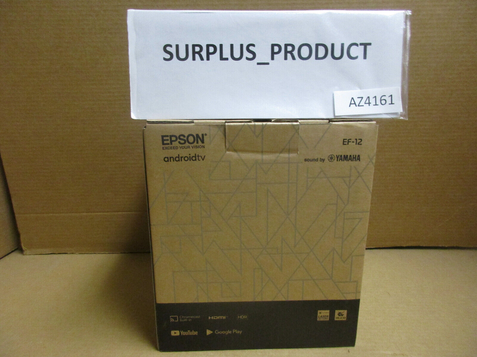 EPSON EPIQVISION MINI EF12 STREAMING LASER PROJECTOR, V11HA14020, NEW IN BOX Epson V11HA14020 - фотография #3