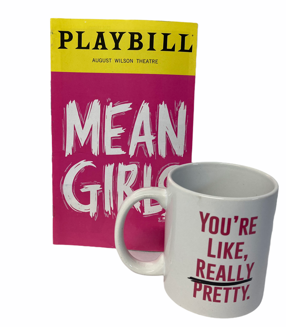 Mean Girls Broadway Musical Playbill and Mug You're Like Really Pretty Без бренда