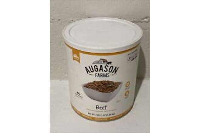 Augason Farms Beef Flavored Vegetarian Meat Substitute Expires 2026