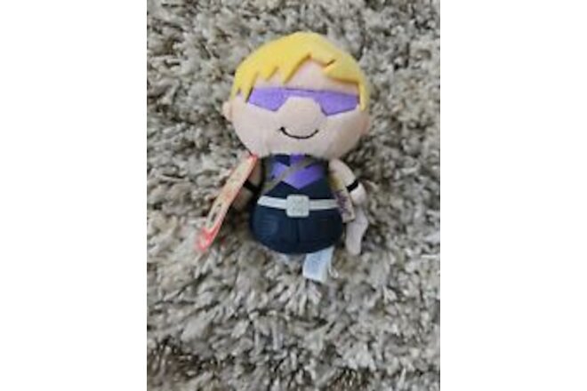 Plush Hallmark Itty Bittys 4" HAWKEYE Marvel Avengers Toy Figure NEW With Tags