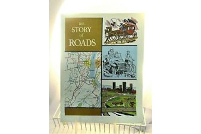 1950s ESSO Oil Gas Educational Book The Story of Roads