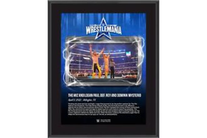 The Miz & Logan Paul World Wrestling Entertainment 10.5" x 13