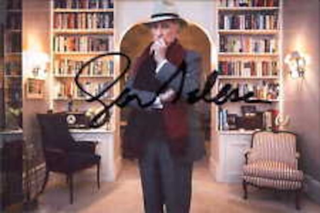 Gay Talese Signed 4x6 Photo Author Writer New York Times Esquire Magazine Auto