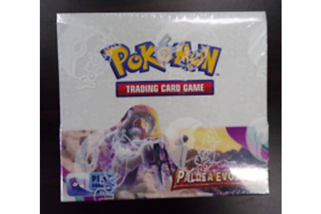 Pokemon TCG Scarlet & Violet Paldea Evolved Booster Box Sealed 36 Packs
