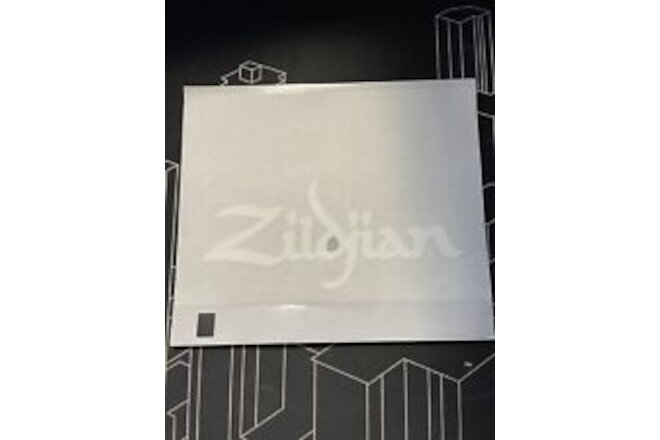 Zildjian White Drum Decal Stickers, Music, Cymbals