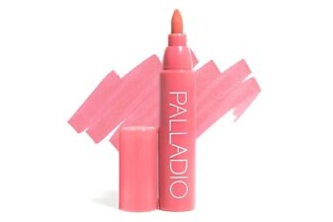 Palladio Lip Stain, Hydrating and Waterproof Formula, Matte Color Look, Long-...