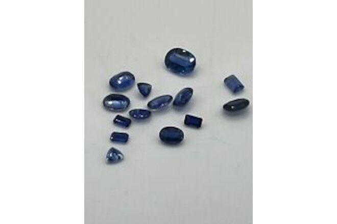 Parcel Nepalese Kyanite mm Varies Mixed Shape   15CTW Blue Gem