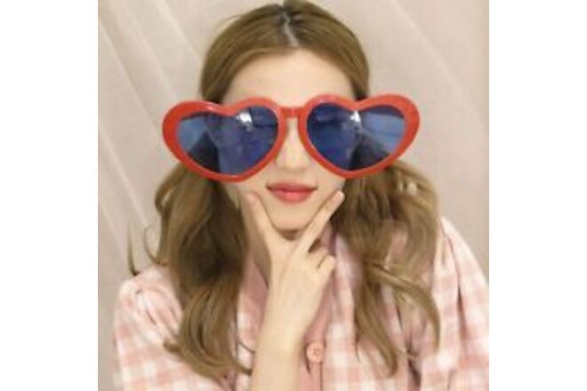 Party Decoration Supplies Shades Big Glasses Peach Heart Glasses Glow Glasses
