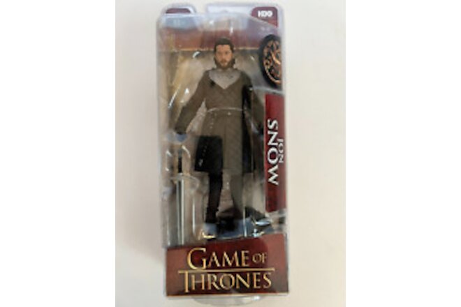 NEW McFarlane Toys Game of Thrones JOHN SNOW 6" Figure (Sealed in Box)