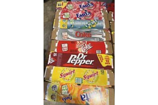 Coca Cola Cardboard 12-Pack Can Case - BRAND NEW FROM FACTORY!  18 Pcs