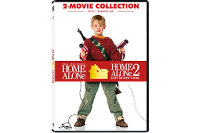 Home Alone 1 + 2 DVD
