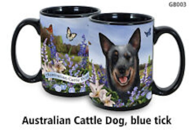 Garden Party Mug - Blue Australian Cattle Dog