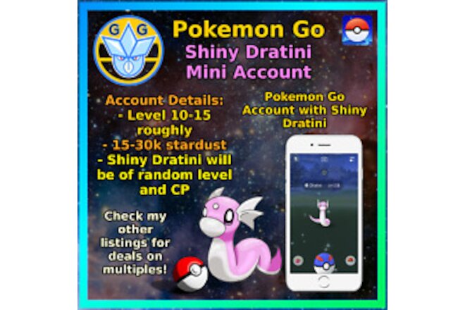 Shiny Dratini - Pokémon GO - Pokemon Mini PTC!