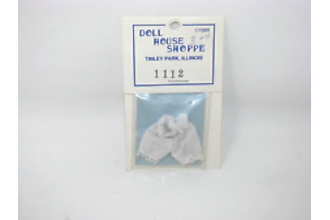 Dollhouse Bloomers White 1:12 Scale Doll House Shoppe miniature 1112