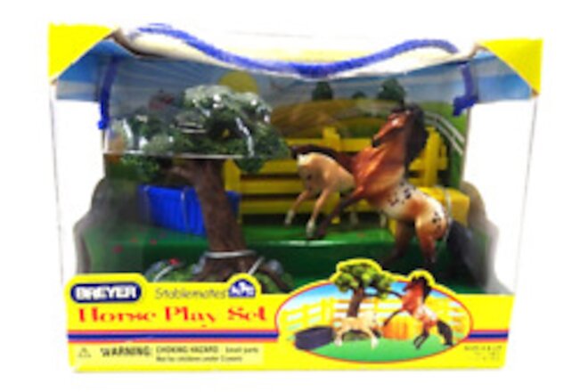 Breyer Stablemate Horse Play Set 1:32 Scale Age 4+ 2010 NEW IN SEALED BOX