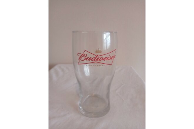 Set of 4 Budweiser Pint Glasses