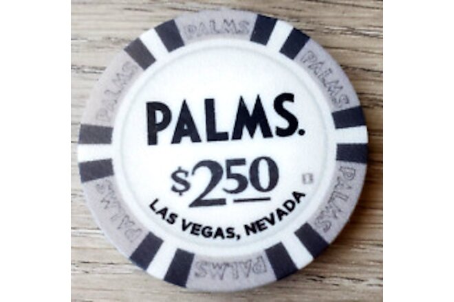 $2.50 Las Vegas Palms Casino Chip - Uncirculated
