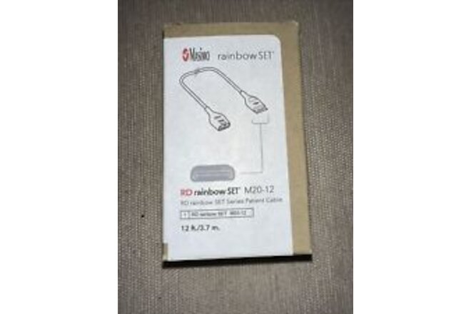 Masimo 4257 RD Rainbow SET Series Patient Cable M20-12, Unopened no box