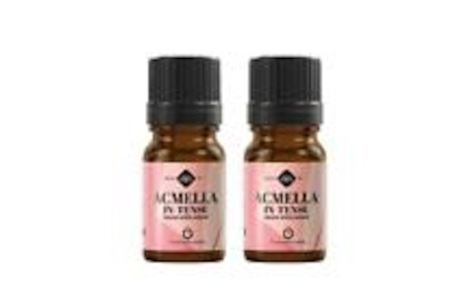 2 x Acmella Oleracea Organic Extract Spilanthes Paracress Cosmetic Active 2x5ml