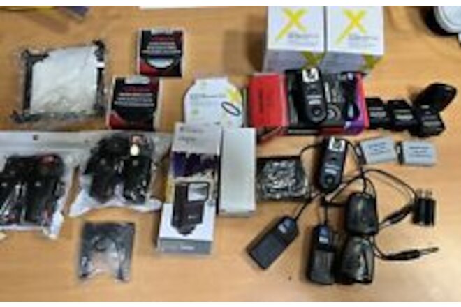 Lot Of Camera Supplies