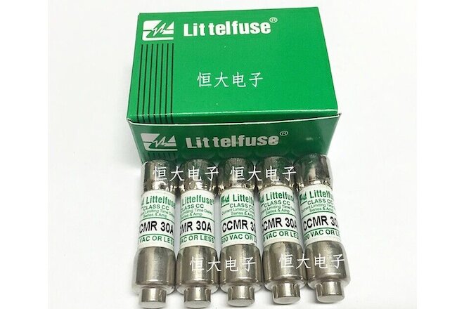 10pcs Littelfuse CCMR-30 CCMR 30A 600V Time Delay Fuse New in box free ship