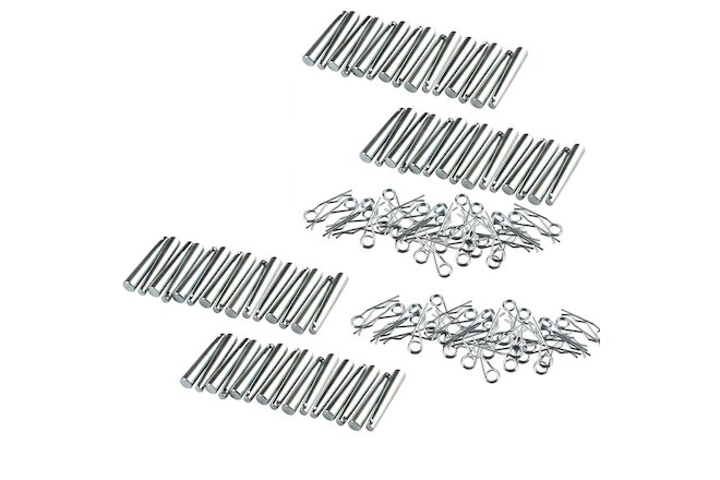 60Pcs Aluminum Conical Coupler Pins with R-Clip Truss Accessories 2.7 inch Pin
