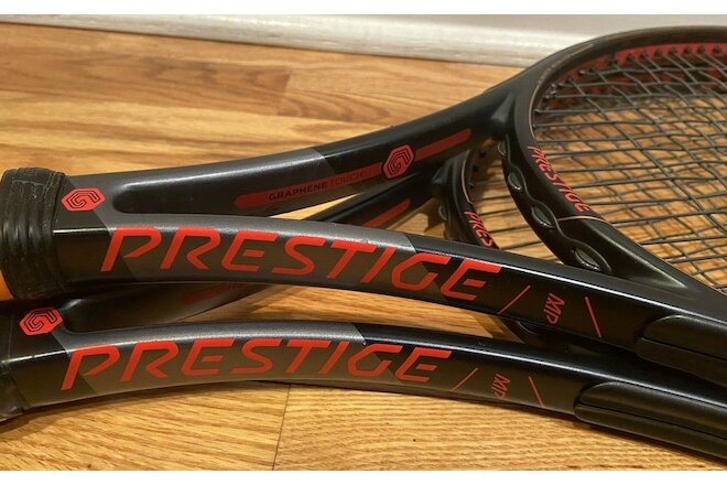 2 - HEAD Graphene Touch Prestige MP Midplus (18x20) Tennis Racquets / Rackets