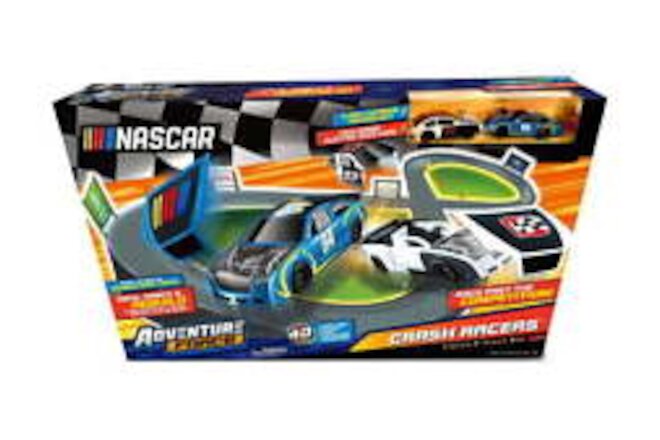 Crash Racers Figure 8 Circuit, Motorized Vehicle Playset, Children Ages 5+