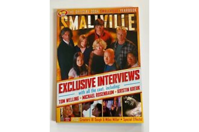 CW SMALLVILLE Official Magazine ~ 2004 YEARBOOK ~ TV SHOW ~ NEW/UNREAD