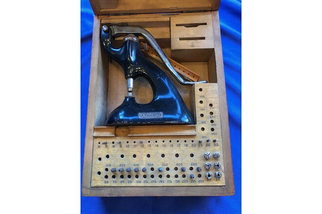 Antique Marque Modele Depose Fabrication Suisse watch tool La Favorite Punch Art