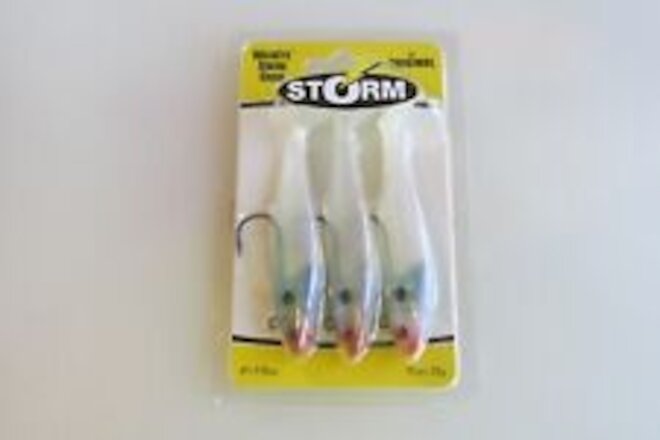 Drawer #10 Storm WildEye Swim Shad 4" Pearl Color New In Package