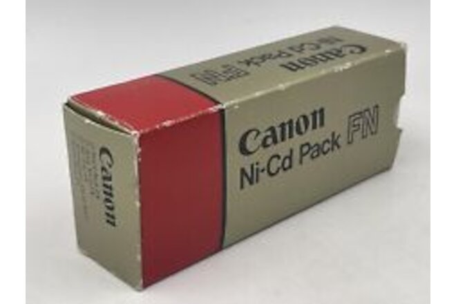 Vintage Canon High Power Ni-Cd Pack FN  for F1n Camera Rare NEW