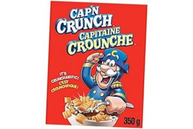 CAP'N CRUNCH Cereal 350g/12.34 Ounces {Imported from Canada}