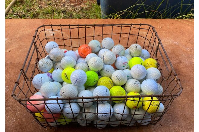140 Truly Hit Away Gently Rinsed Golf Balls Assorted Brands