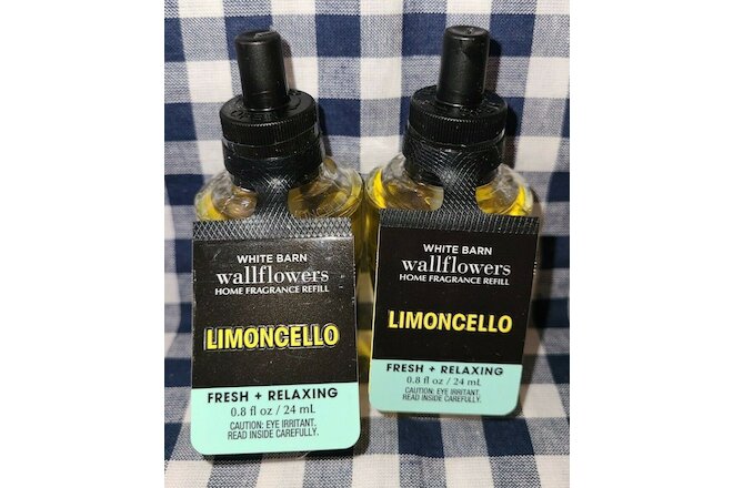 NEW 2-Pack Limoncello SEALED Wallflower Refill Bulbs Bath & Body Works FREE SHIP