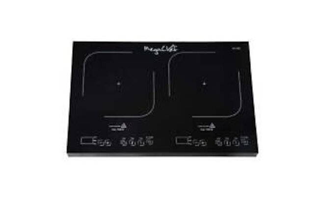 MegaChef Portable Dual Induction Cooktop -06