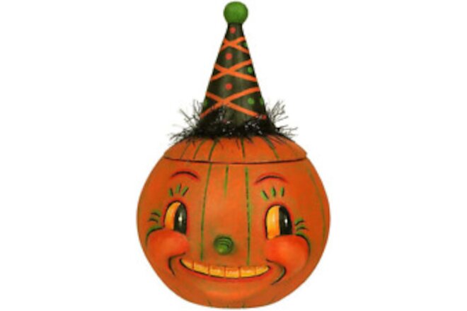 'Jackie Orange-O-Ween' Pumpkin Decor