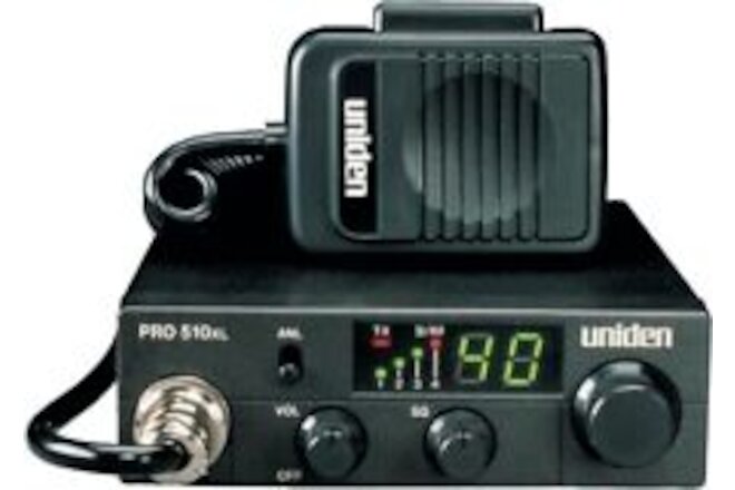 Uniden PRO510XL 40Channel CB Radio / Base Scanner ANL Switch & Squelch,UHF Tuner