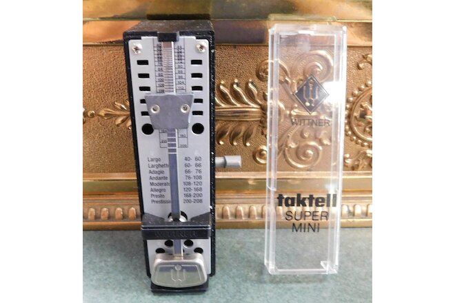 Wittner Taktell Super Mini Metronome - Wind Up - Pendulum