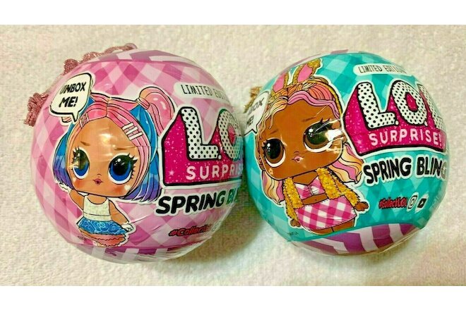 ✔ LOL Surprise SPRING BLING 2022 Boss Bunny & Candy QT 2022 Limited Edition