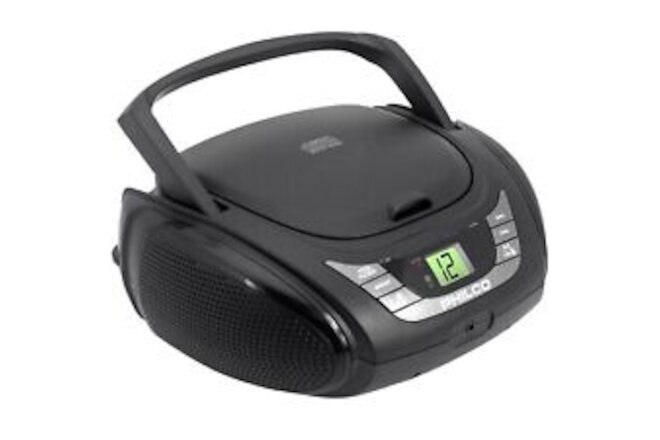 Portable Bluetooth Boombox with CD Player | CD Player is Compatible with MP3/...