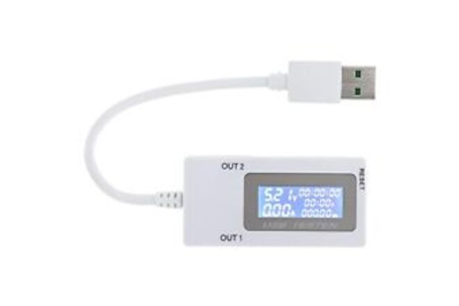 Smgda USB Power Tester Voltage Current Amps Power Meter DC 4-30V 0-5A Test Di...