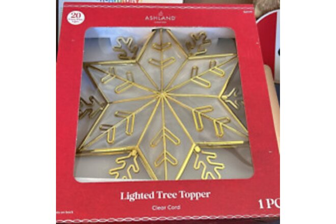 New In Box ~ Ashland ~ Tree Topper ~ From Michael's